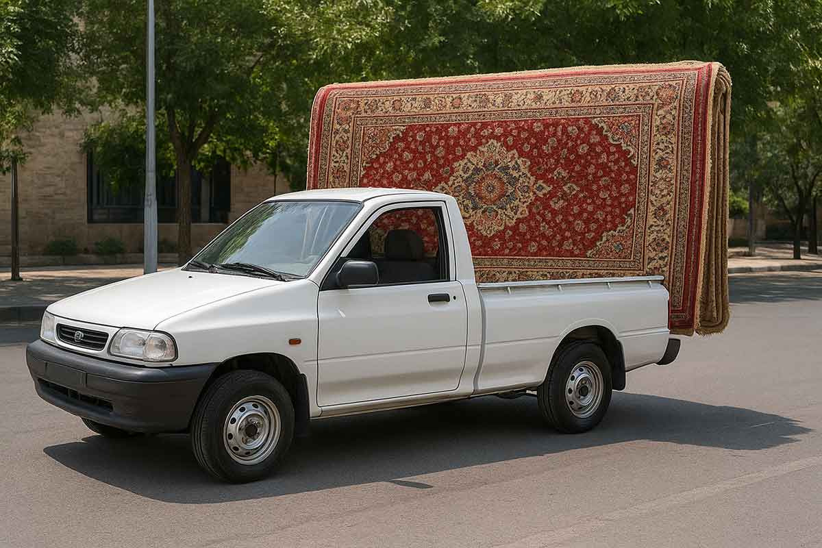 ماشین حمل فرش در شیراز